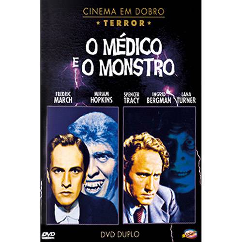 Tamanhos, Medidas e Dimensões do produto DVD - o Médico e o Monstro - Coleção Cinema em Dobro (Duplo)
