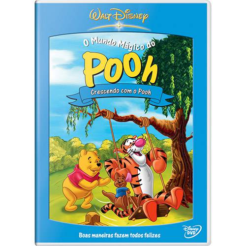 Tamanhos, Medidas e Dimensões do produto DVD - o Mundo Mágico do Pooh: Crescendo com o Pooh - Volume 8