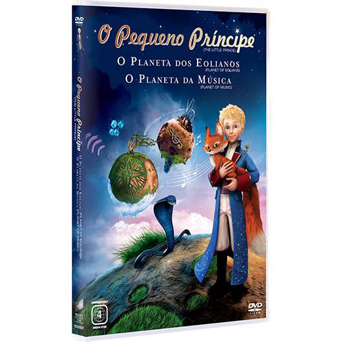 Tamanhos, Medidas e Dimensões do produto Dvd o Pequeno Príncipe: Planeta dos Eolianos e Planeta da Música