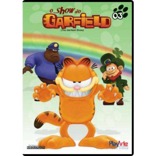 Tamanhos, Medidas e Dimensões do produto DVD o Show do Garfield - Vol. 3