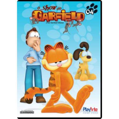 Tamanhos, Medidas e Dimensões do produto Dvd o Show do Garfield - Vol. 4
