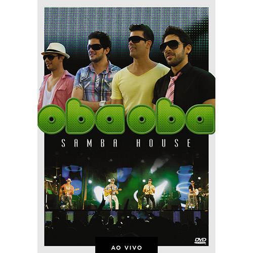 Tamanhos, Medidas e Dimensões do produto DVD Oba Oba: Samba House - ao Vivo