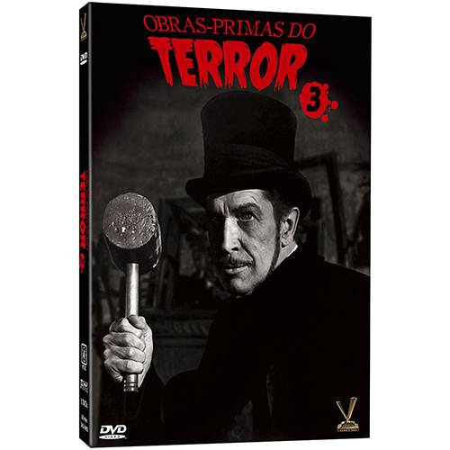 Tamanhos, Medidas e Dimensões do produto DVD Obras Primas do Terror - Vol. 03