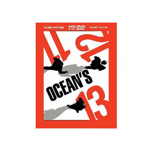 Tamanhos, Medidas e Dimensões do produto DVD Ocean's Eleven, Twelve And Thirteen HD DVD (3 DVDs)