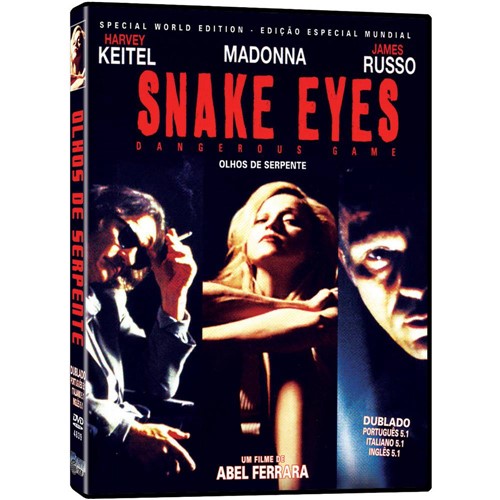 Tamanhos, Medidas e Dimensões do produto DVD Olhos de Serpente
