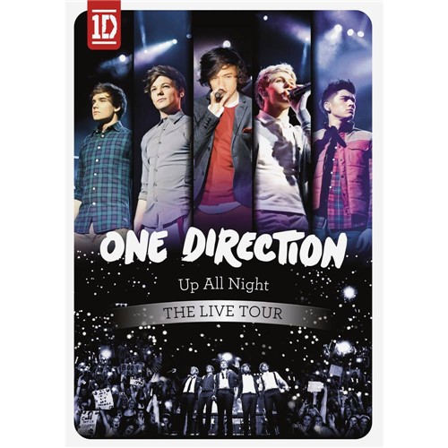 Tamanhos, Medidas e Dimensões do produto DVD One Direction - Up All Night: The Live Tour