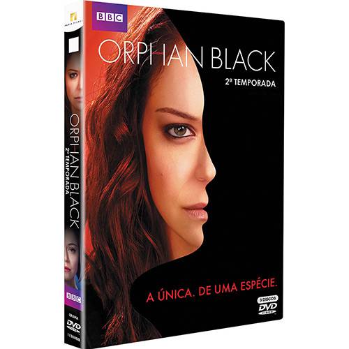 Tamanhos, Medidas e Dimensões do produto DVD - Orphan Black: a Única. de uma Espécie - 2ª Temporada (3 Discos)