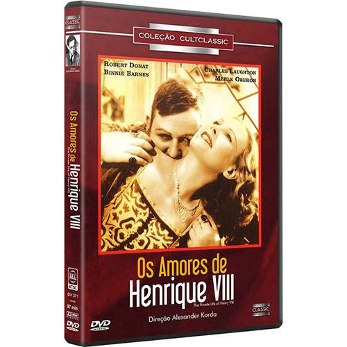 Tamanhos, Medidas e Dimensões do produto DVD - os Amores de Henrique VIII