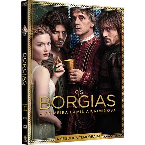 Tamanhos, Medidas e Dimensões do produto DVD - os Borgias - a Primeira Família Criminosa - Segunda Temporada