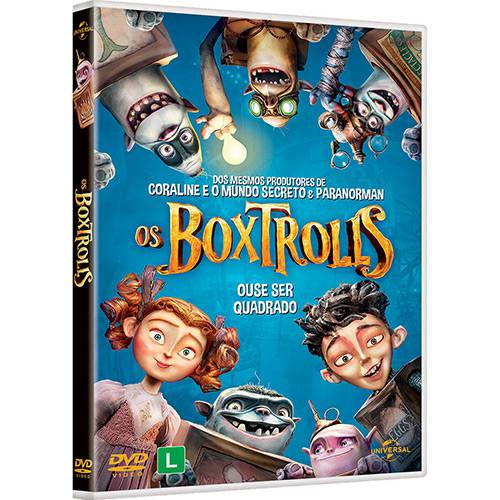 Tamanhos, Medidas e Dimensões do produto DVD - os Boxtrolls
