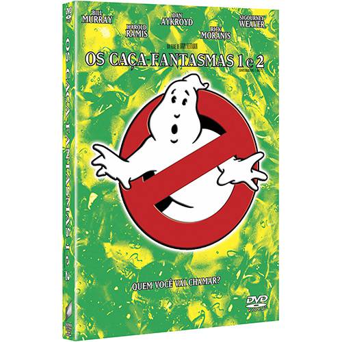 Tamanhos, Medidas e Dimensões do produto DVD - os Caça - Fantasmas 1 e 2 ( 2 Discos)