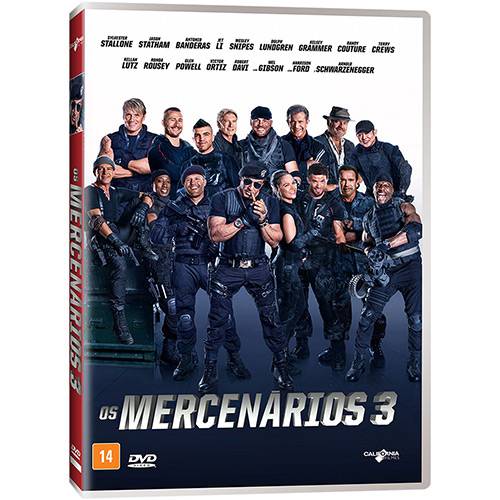 Tamanhos, Medidas e Dimensões do produto DVD - os Mercenários 3