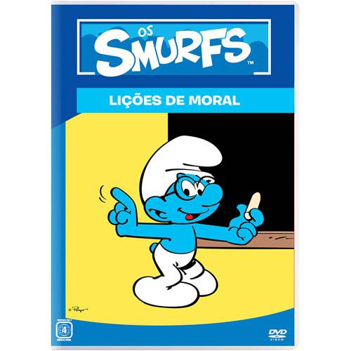 Tamanhos, Medidas e Dimensões do produto DVD os Smurfs - Lições de Moral