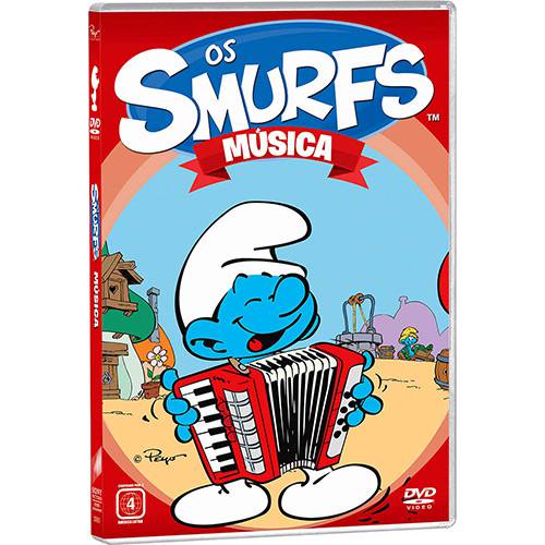 Tamanhos, Medidas e Dimensões do produto DVD - os Smurfs - Música