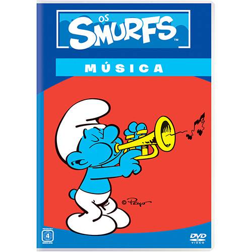 Tamanhos, Medidas e Dimensões do produto DVD os Smurfs - Música