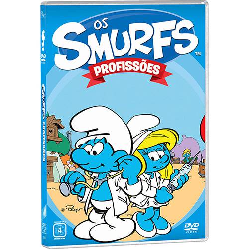 Tamanhos, Medidas e Dimensões do produto DVD - os Smurfs: Profissões