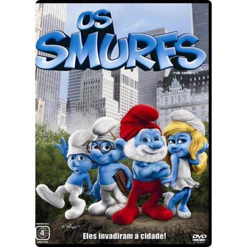 Tamanhos, Medidas e Dimensões do produto Dvd os Smurfs