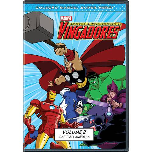 Tamanhos, Medidas e Dimensões do produto DVD os Vingadores: os Super-Heróis Mais Poderosos da Terra - Volume 2