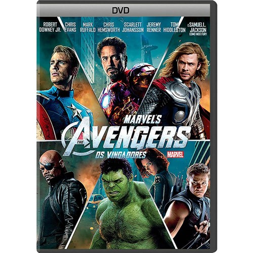 Tamanhos, Medidas e Dimensões do produto DVD - os Vingadores - The Avengers