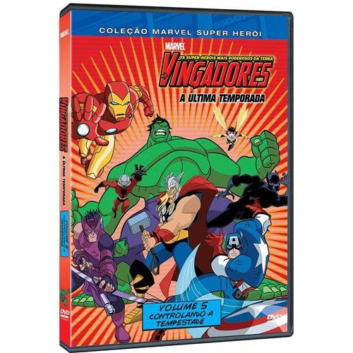Tamanhos, Medidas e Dimensões do produto DVD os Vingadores (Vol. 5)