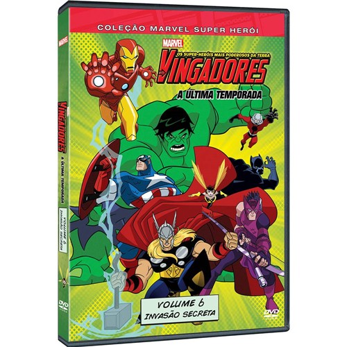 Tamanhos, Medidas e Dimensões do produto DVD os Vingadores (Vol. 6)