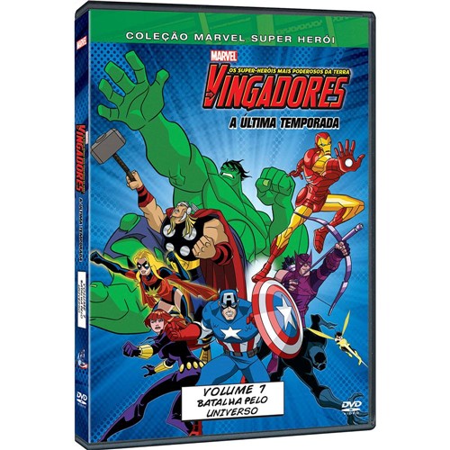 Tamanhos, Medidas e Dimensões do produto DVD os Vingadores (Vol. 7)