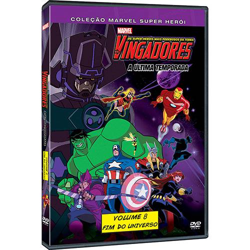 Tamanhos, Medidas e Dimensões do produto DVD os Vingadores (Vol. 8)