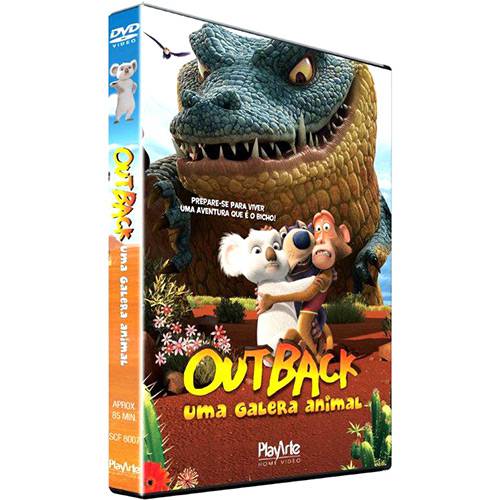 Tamanhos, Medidas e Dimensões do produto DVD Outback - uma Galera Animal