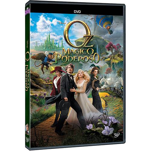 Tamanhos, Medidas e Dimensões do produto DVD - Oz: Mágico e Poderoso