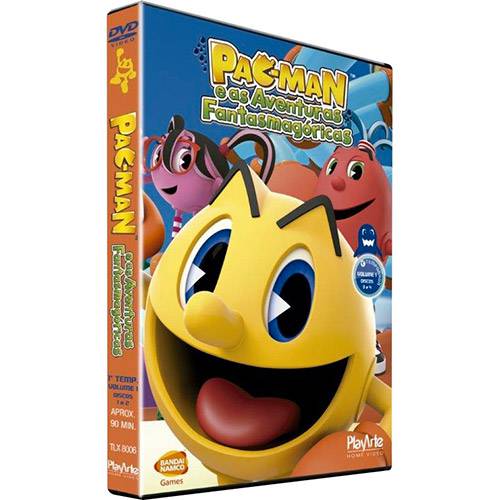 Tamanhos, Medidas e Dimensões do produto DVD - Pac-Man e as Aventuras Fantasmagóricas - Vol. 1