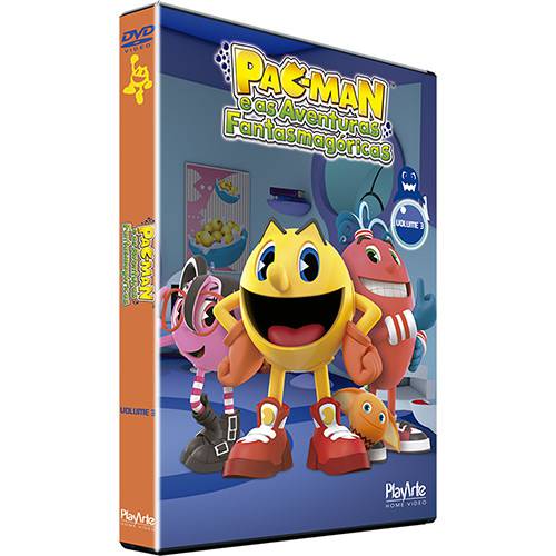Tamanhos, Medidas e Dimensões do produto DVD - Pac-Man e as Aventuras Fantasmagóricas - Vol. 3
