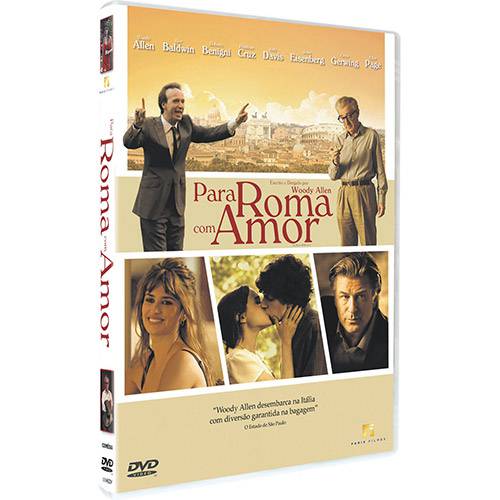 Tamanhos, Medidas e Dimensões do produto DVD - para Roma com Amor