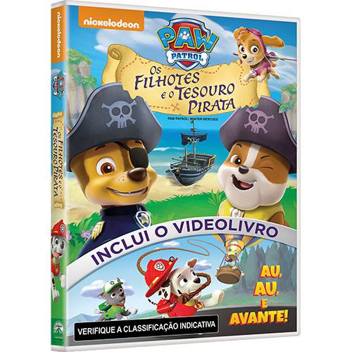 Tamanhos, Medidas e Dimensões do produto DVD - Paw Patrol: os Filhotes e o Tesouro Pirata