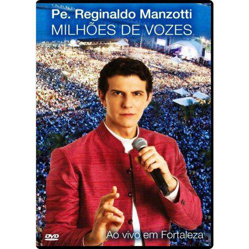 Tamanhos, Medidas e Dimensões do produto DVD Pe. Reginaldo Manzotti - Milhões de Vozes