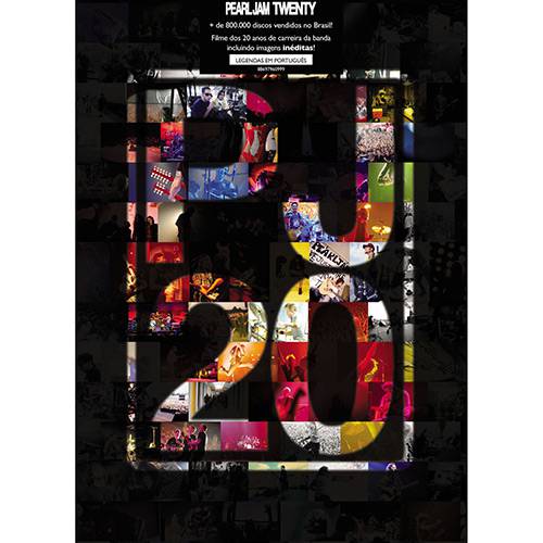 Tamanhos, Medidas e Dimensões do produto DVD Pearl Jam Twenty