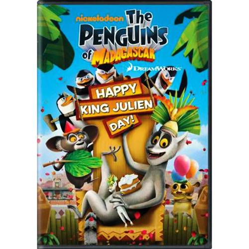 Tamanhos, Medidas e Dimensões do produto DVD Penguins Of Madagascar: Happy King Julien Day - Importado