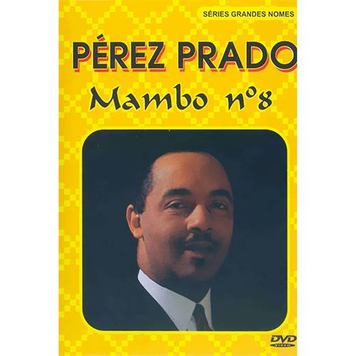 Tamanhos, Medidas e Dimensões do produto DVD - Péres Prado - Mambo Nº 8 - Série Grandes Nomes
