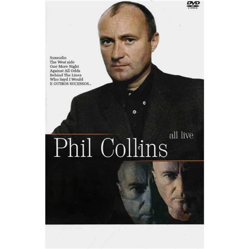 Tamanhos, Medidas e Dimensões do produto DVD Phil Collins - All Live
