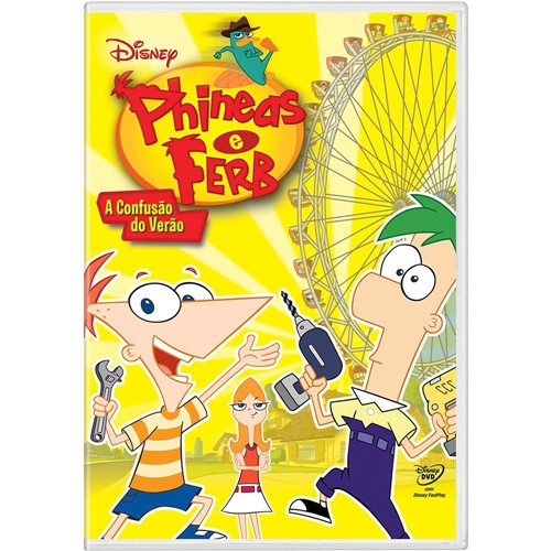 Tamanhos, Medidas e Dimensões do produto DVD Phineas e Ferb - a Confusão do Verão