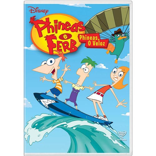 Tamanhos, Medidas e Dimensões do produto DVD Phineas e Ferb - Phineas, o Veloz