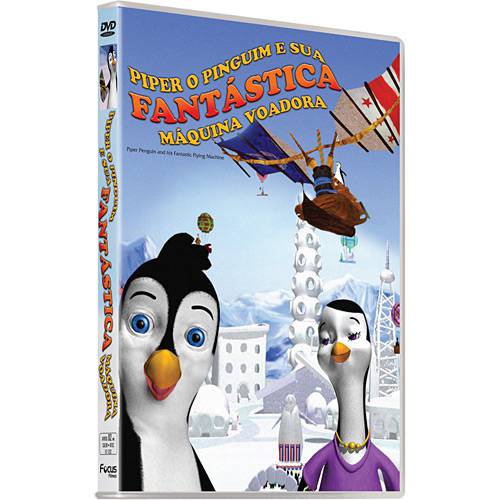 Tamanhos, Medidas e Dimensões do produto DVD Piper, o Pinguim e Sua Fantástica Máquina Voadora