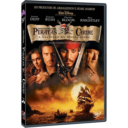 Tamanhos, Medidas e Dimensões do produto DVD Piratas do Caribe 1: a Maldição do Pérola Negra