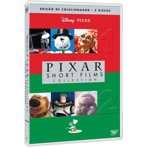 Tamanhos, Medidas e Dimensões do produto DVD Pixar Short Films Collection Vol. 1 e 2