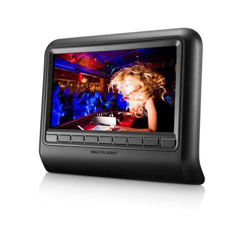 Tamanhos, Medidas e Dimensões do produto DVD Player Automotivo Multilaser 9" para Encosto de Cabeça AU705 Preto