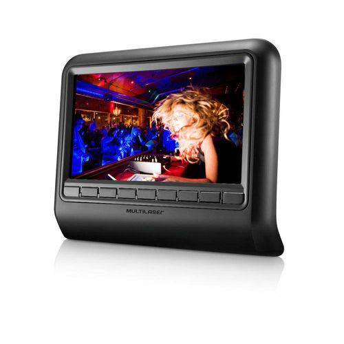 Tamanhos, Medidas e Dimensões do produto DVD Player Automotivo Multilaser AU705 para Encosto de Cabeça Preto