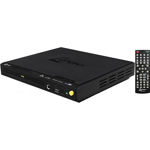 Tamanhos, Medidas e Dimensões do produto DVD Player Lenoxx DV445 com MP3 Player Função Karaokê e Entrada USB