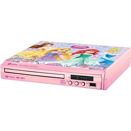 Tamanhos, Medidas e Dimensões do produto DVD PlayerTectoy Compact DVT-C111 Princesas com Entrada USB