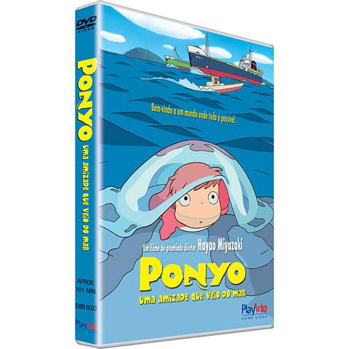 Tamanhos, Medidas e Dimensões do produto DVD Ponyo: uma Amizade que Veio do Mar
