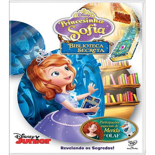 Tamanhos, Medidas e Dimensões do produto DVD - Princesinha Sofia: a Biblioteca Secreta