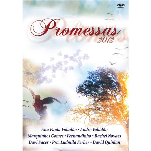 Tamanhos, Medidas e Dimensões do produto DVD Promessas 2012